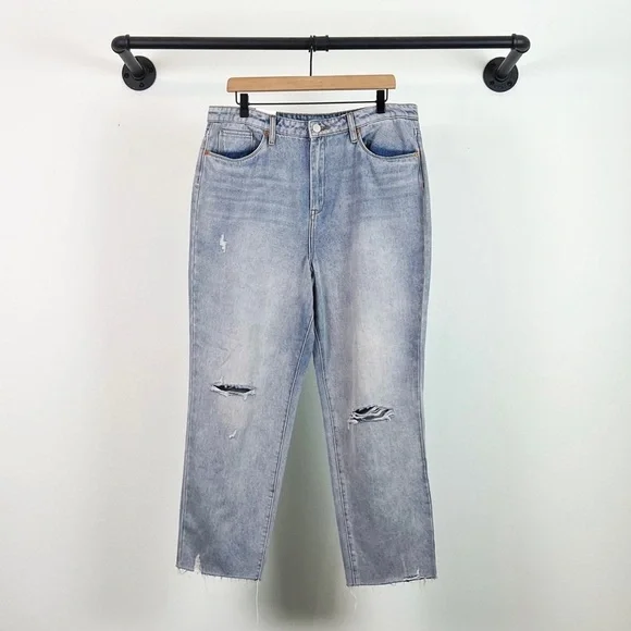 NWT BlankNYC The Madison High Rise Cropped Jeans in Perfect Places
